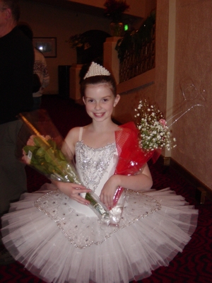 Haley O'Donnell looking every inch the Ballarina Princess - Eugene, Oregon