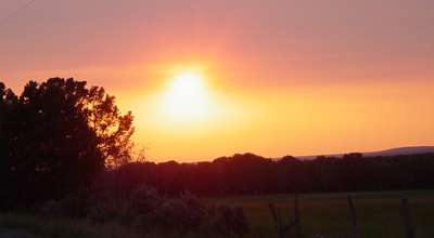 Sunset in southern Utah