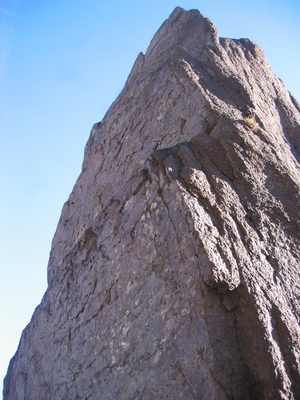 A single bolt out at Tumalo Creek Falls - Hiking Oregon