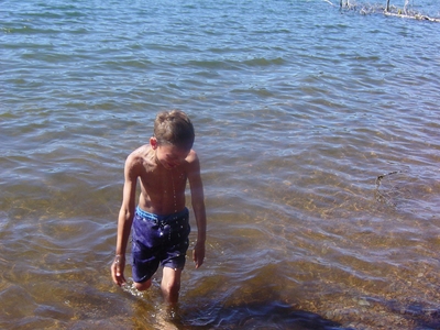 Alex Lokey at Lake of the Woods - Hiking Oregon