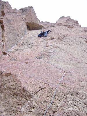The John Gault Line getting spanked - Morning Glory - Smith Rock - Climbing Oregon