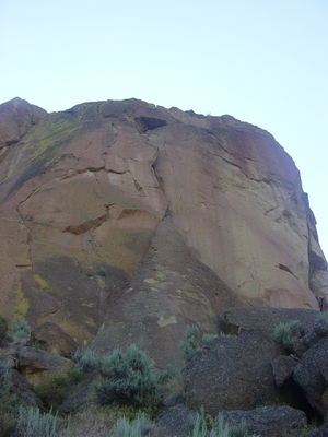 Spiderman trad route - Spiderman Butress - Smith Rock - Climbing Oregon
