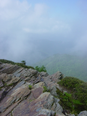 The summit of Mount LeConte - Hiking Tennessee - Smoky Mountain National Park