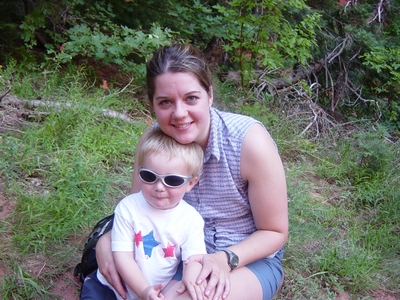 Tanis and Linda O'Donnell at Taylor Creek - Zion National Park, Utah