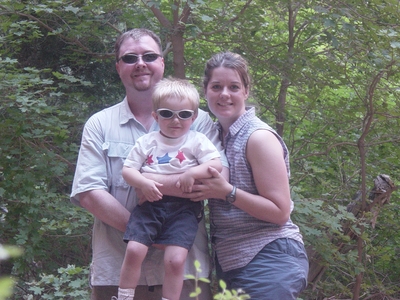 Linda, Tanis and Jody O'Donnell at Taylor Creek - Zion National Park, Utah