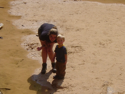 Linda and Tanis O'Donnell at the Emerald Pools - Zion National Park, Utah