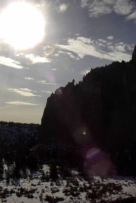 Winter at Smith Rock, Oregon - Climbing Oregon