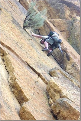 West Face Variation - Smith Rock - Traditional Climbing