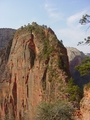 Angel's Landing looking up from Scout's Landing - Zion National Park, Utah