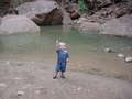 Tanis ODonnell at the Temple of Sinawava - Zion National Park, Utah